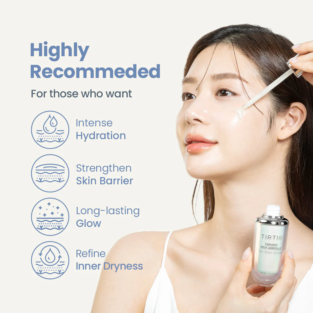 TirTir Ceramic Milk Ampoule 40 ml