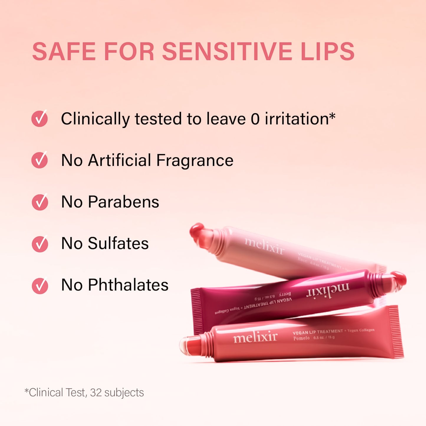 Melixir VEGAN LIP TREATMENT + Vegan Collagen