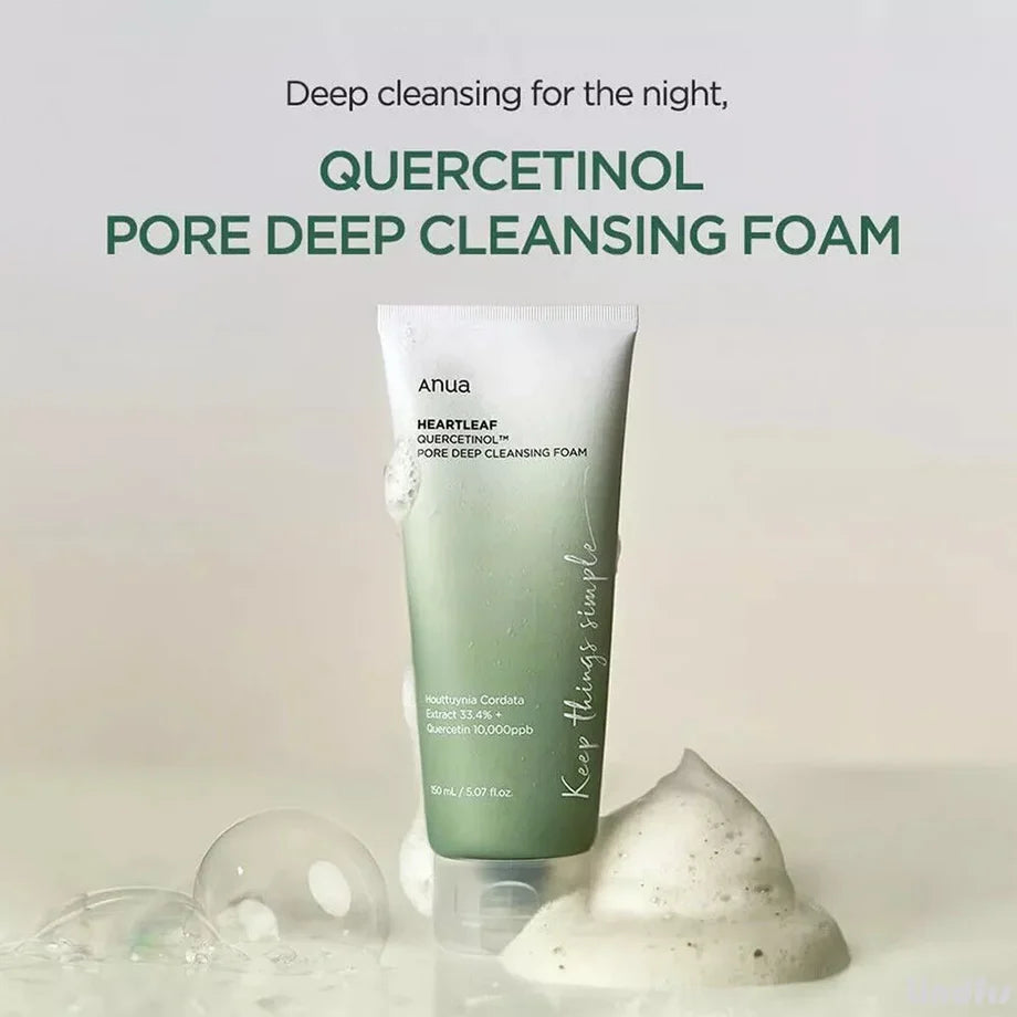 Anua Heartleaf Quercetinol Pore Deep Cleansing Foam 150 ml