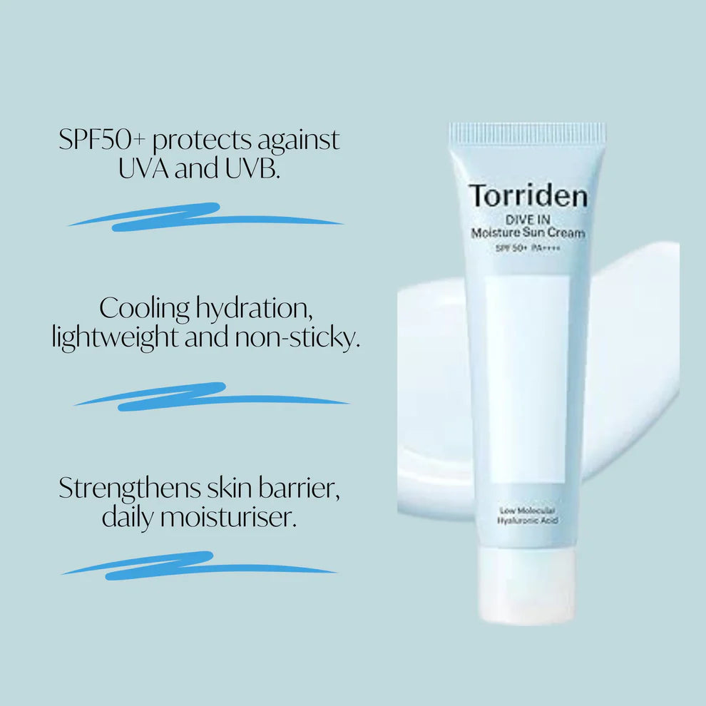 Torriden DIVE-IN Watery Moisture Sun Cream