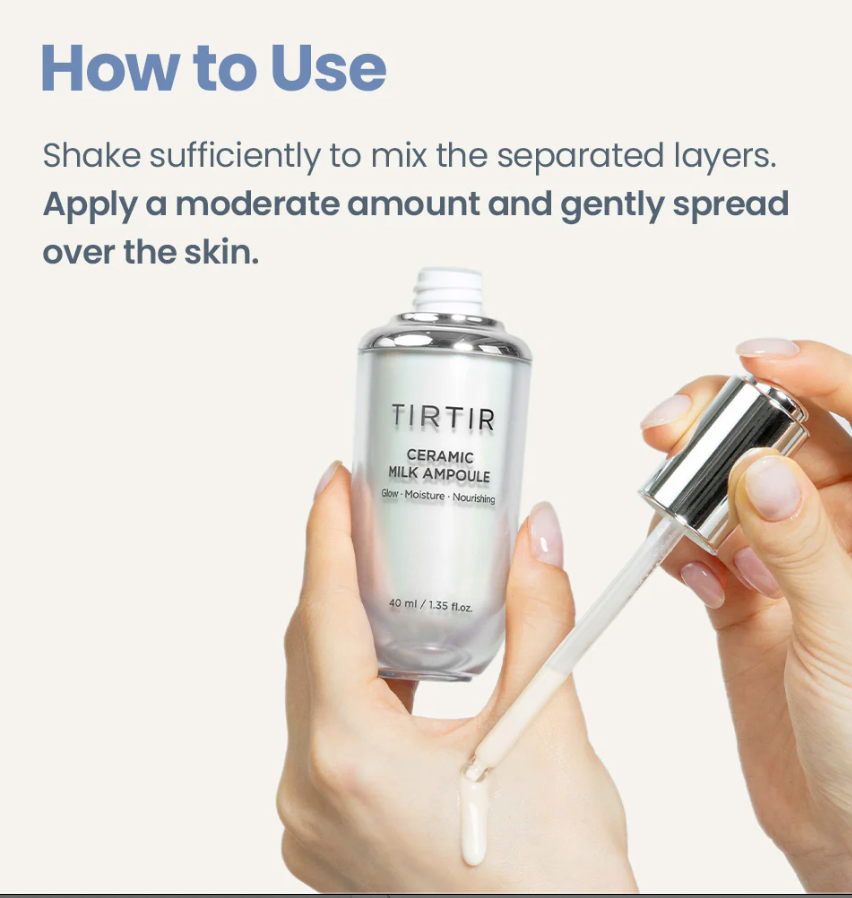 TirTir Ceramic Milk Ampoule 40 ml