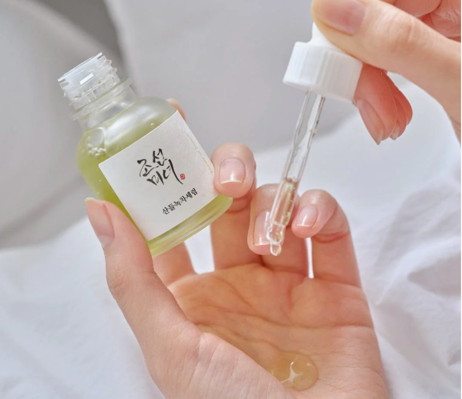 Calming serum: Green tea + Panthenol