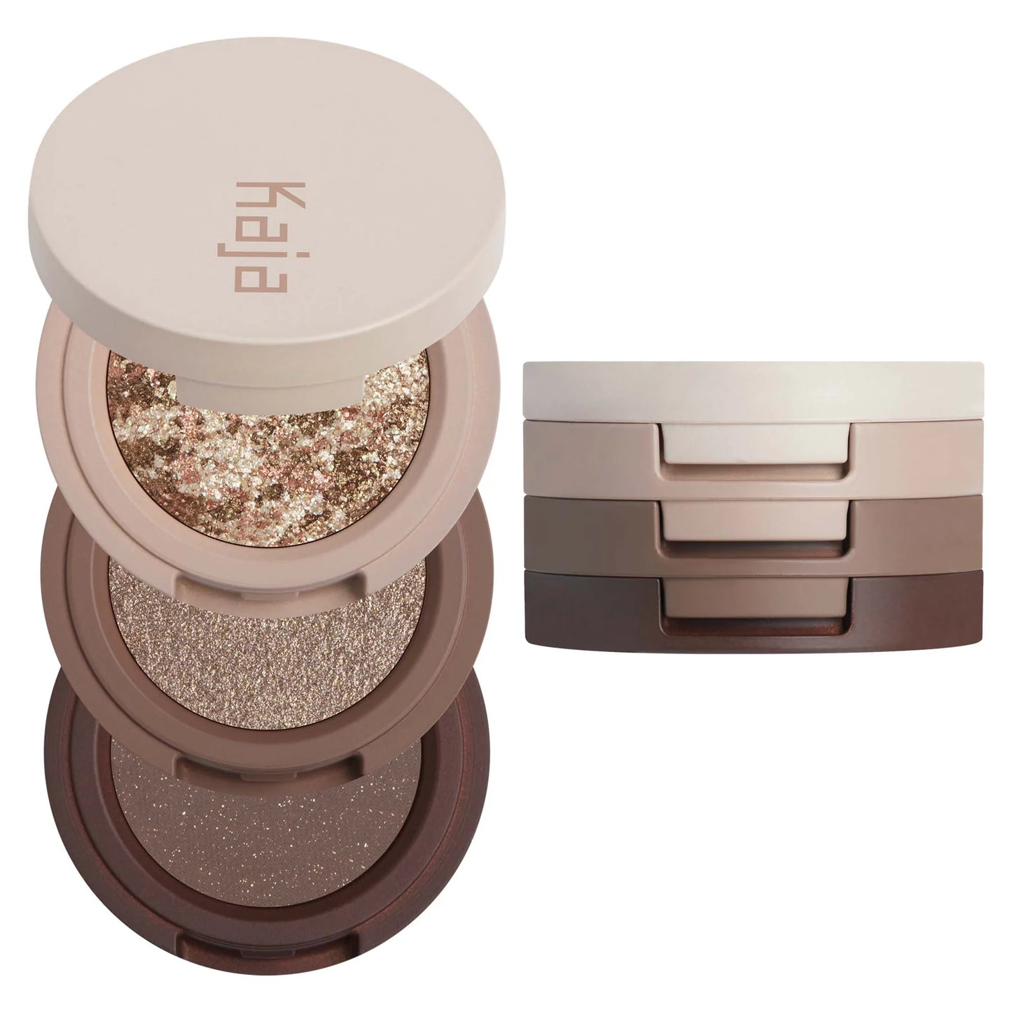 KAJA Beauty Bento Bouncy Shimmer Eyeshadow Trio