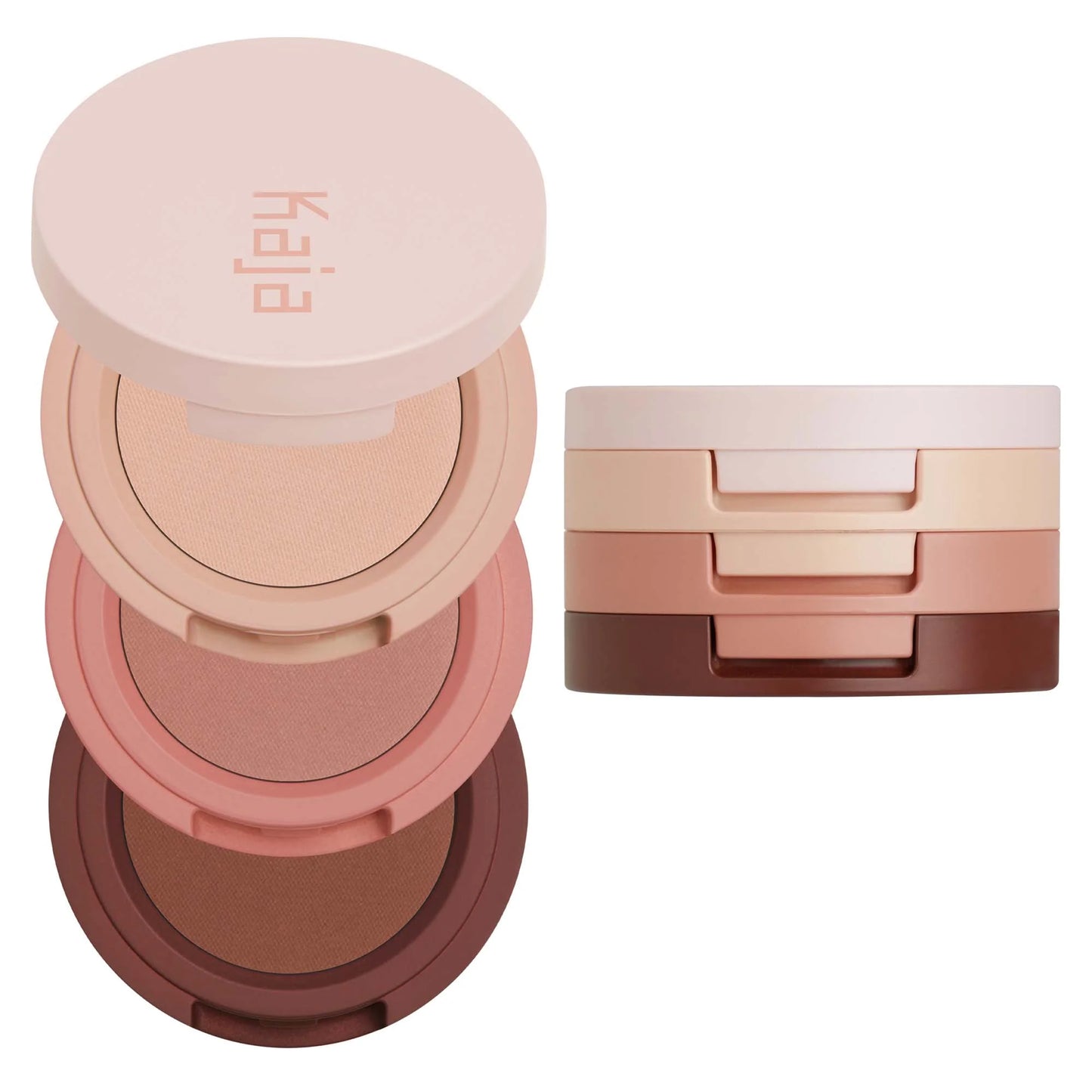 KAJA Beauty Bento Bouncy Shimmer Eyeshadow Trio
