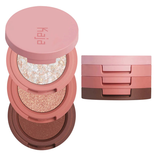 KAJA Beauty Bento Bouncy Shimmer Eyeshadow Trio