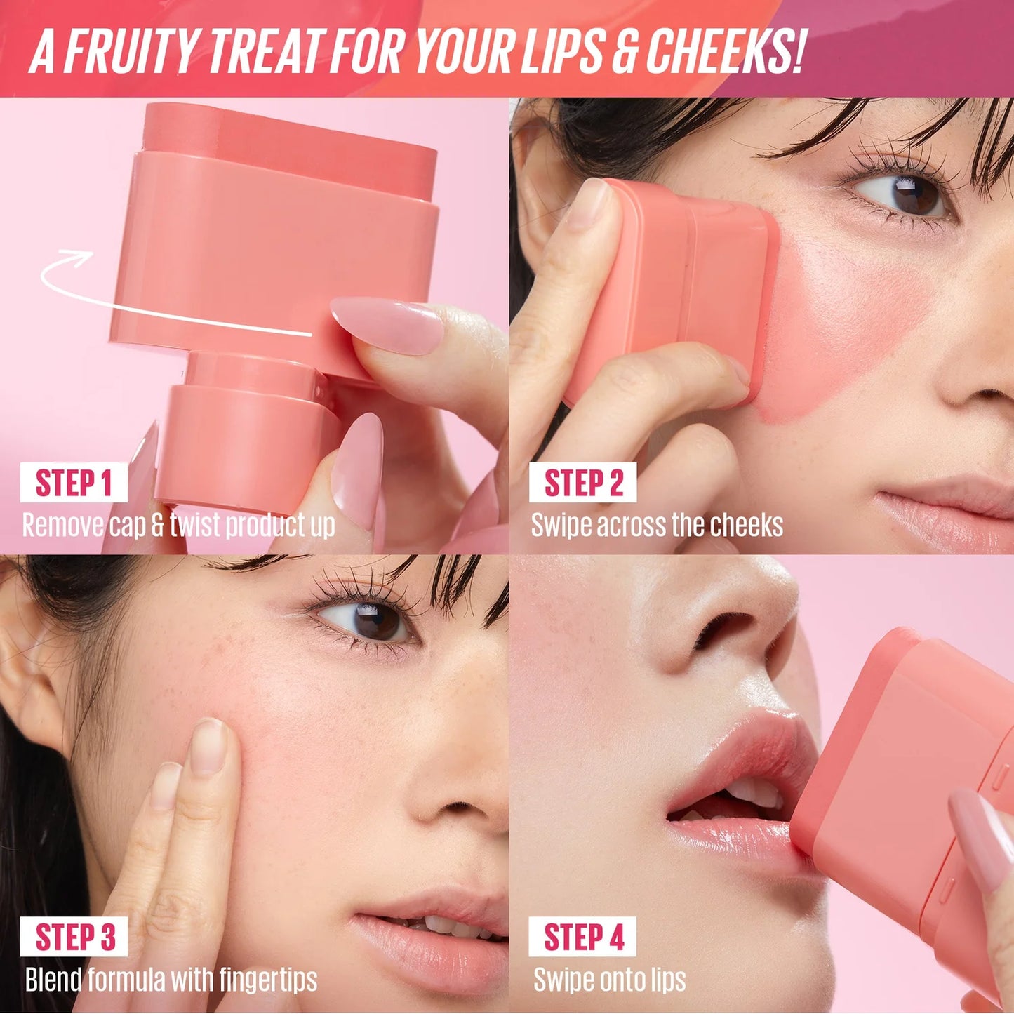 KAJA Cheek & Lip Dewy Bar