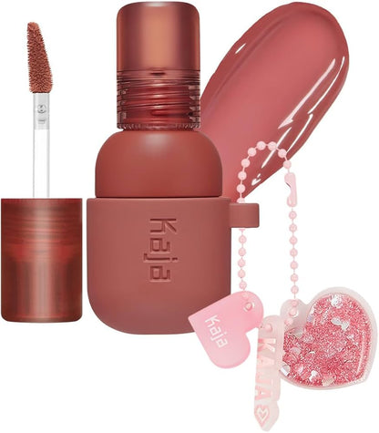 Kaja Jelly Charm Glazed Lip & Blush with Keychain