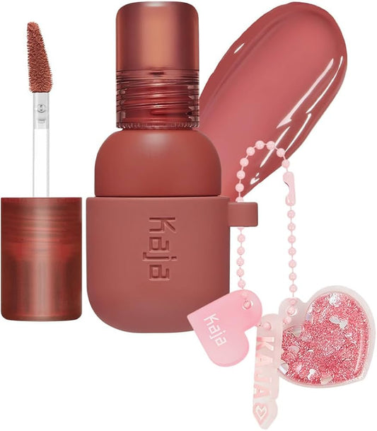 Kaja Jelly Charm Glazed Lip & Blush with Keychain