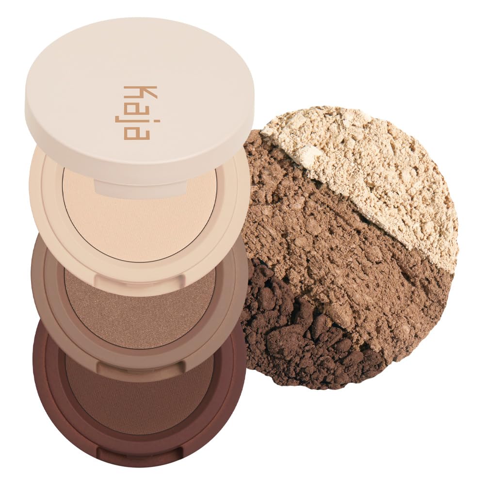 KAJA Beauty Bento Bouncy Shimmer Eyeshadow Trio