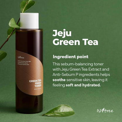 ISNTREE Green Tea Fresh Toner 200 ml