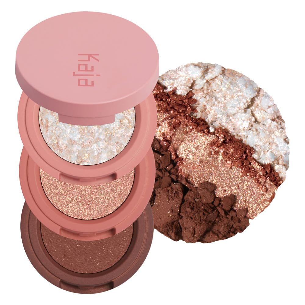 KAJA Beauty Bento Bouncy Shimmer Eyeshadow Trio