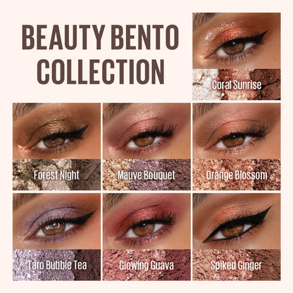KAJA Beauty Bento Bouncy Shimmer Eyeshadow Trio