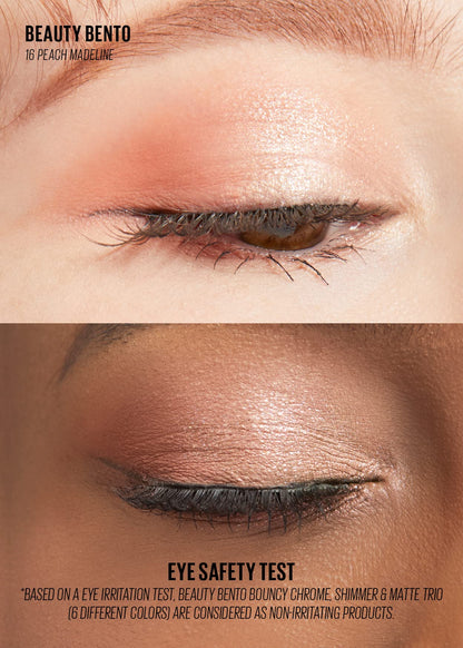 KAJA Beauty Bento Bouncy Shimmer Eyeshadow Trio