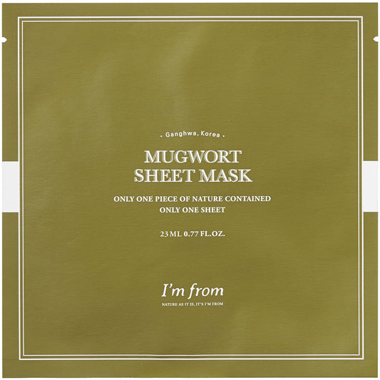 I'm From Mugwort Sheet Mask