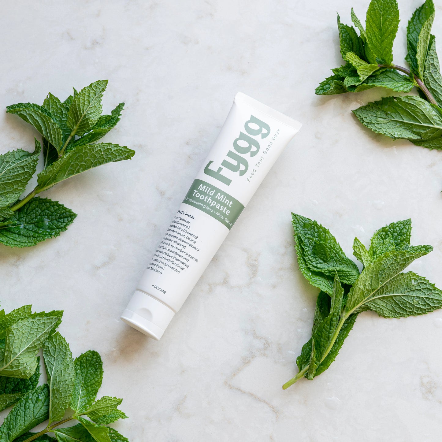 FYGG Nano-Hydroxyapatite Toothpaste with Prebiotics | Mild Mint - Tannkrem