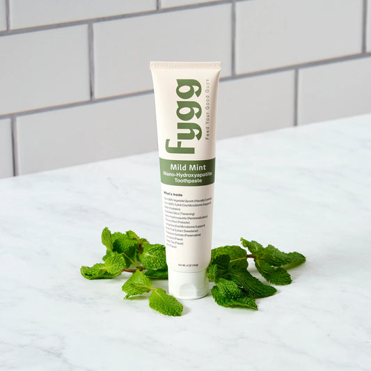 FYGG Nano-Hydroxyapatite Toothpaste with Prebiotics | Mild Mint - Tannkrem