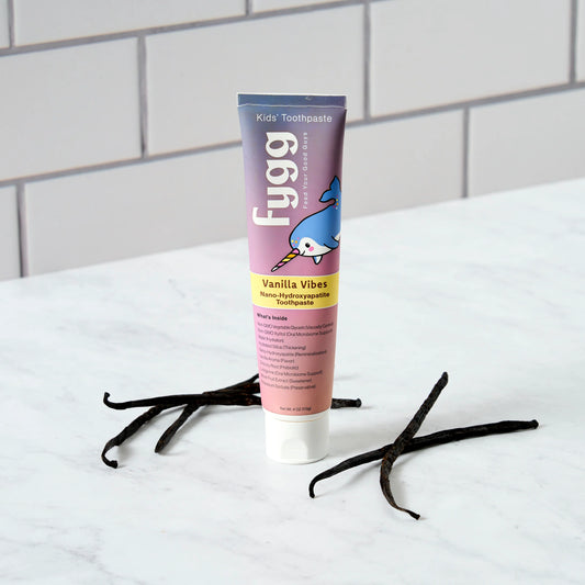 Nano-Hydroxyapatite Toothpaste with Prebiotics | Vanilla Vibes - Tannkrem