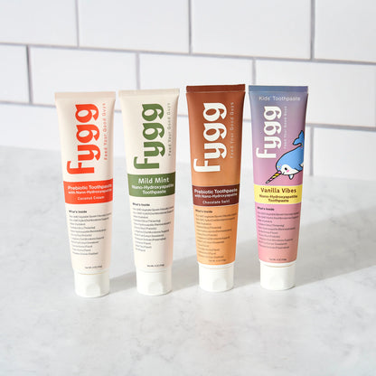 Nano-Hydroxyapatite Toothpaste with Prebiotics | Vanilla Vibes - Tannkrem