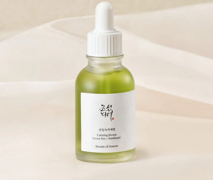 Calming serum: Green tea + Panthenol