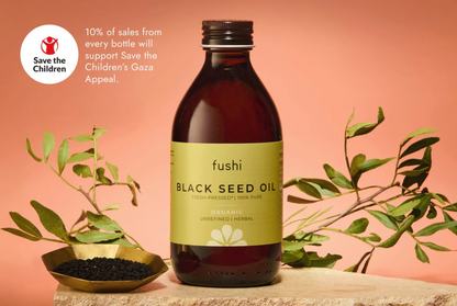 FUSHI Organic Black Seed Oil 250ml - Svartfræolía