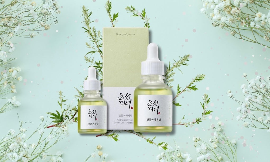 Calming serum: Green tea + Panthenol