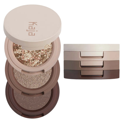 KAJA Beauty Bento Bouncy Shimmer Eyeshadow Trio