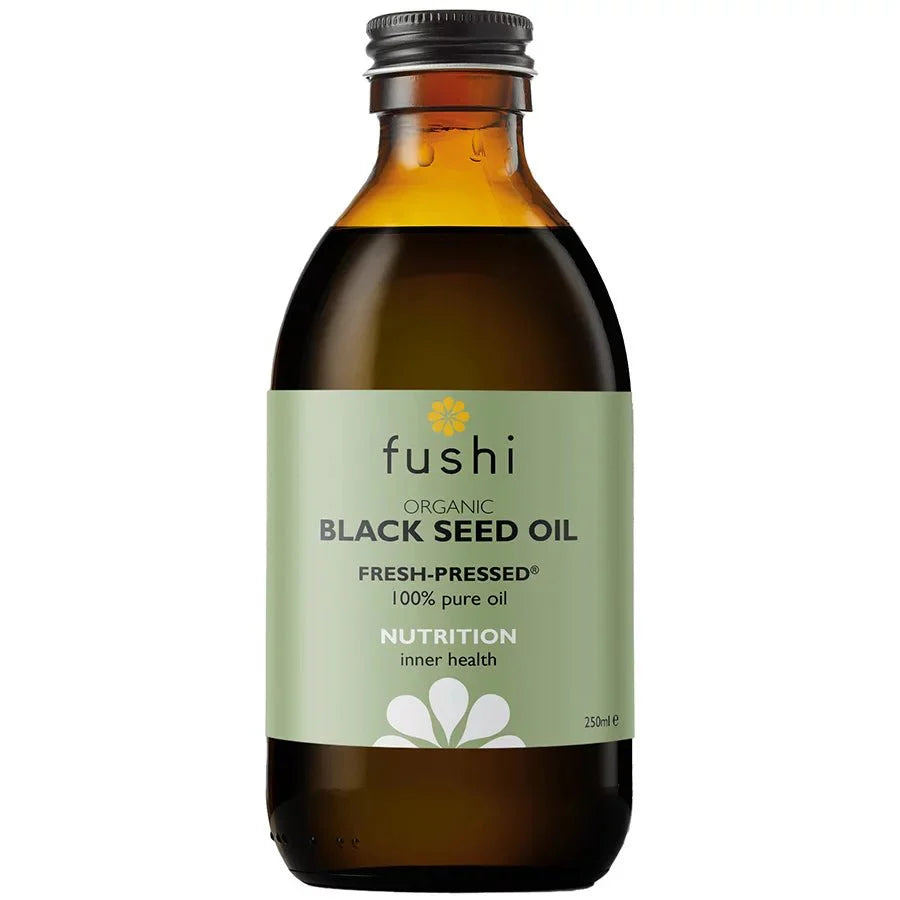 FUSHI Organic Black Seed Oil 250ml - Svartfræolía