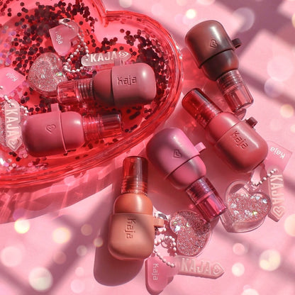 Kaja Jelly Charm Glazed Lip & Blush with Keychain